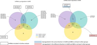 Association of circulating miRNAS in patients with Alstrőm and Bardet-Biedl syndromes with clinical course parameters